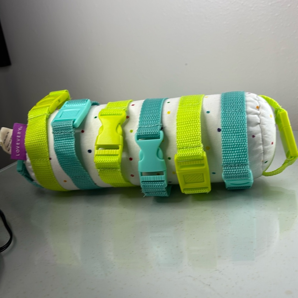 Lovevery  Brand Buckle Barrel toy baby toddler- sensory/developmental toy EUC
